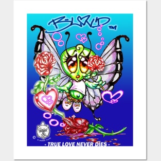 B - LOV'D - TRUE LOVE NEVER DIES Posters and Art